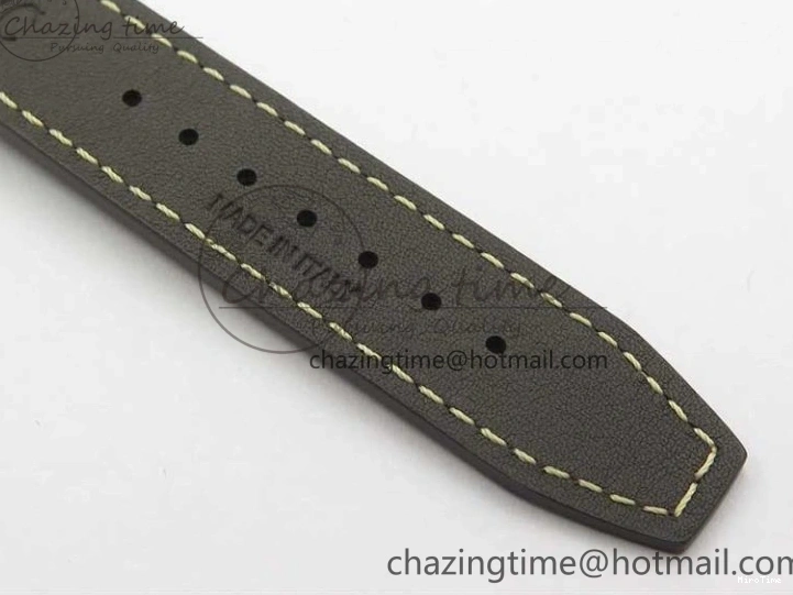 MIROTIME 0323 Mark XVIII IW327006 Titanium V7F 1:1 Best Edition Black Dial on Brown Leather Strap A Attractive 7080